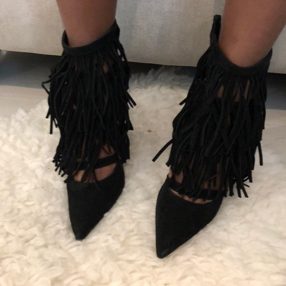 Fringe heels - Picture 2 of 4